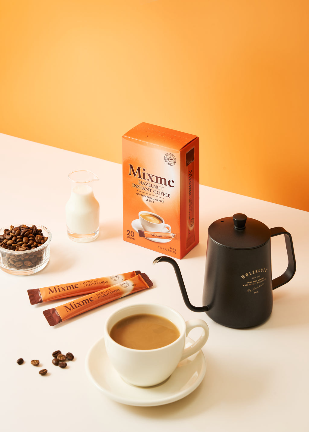 Mixme Hazelnut Instant Coffee