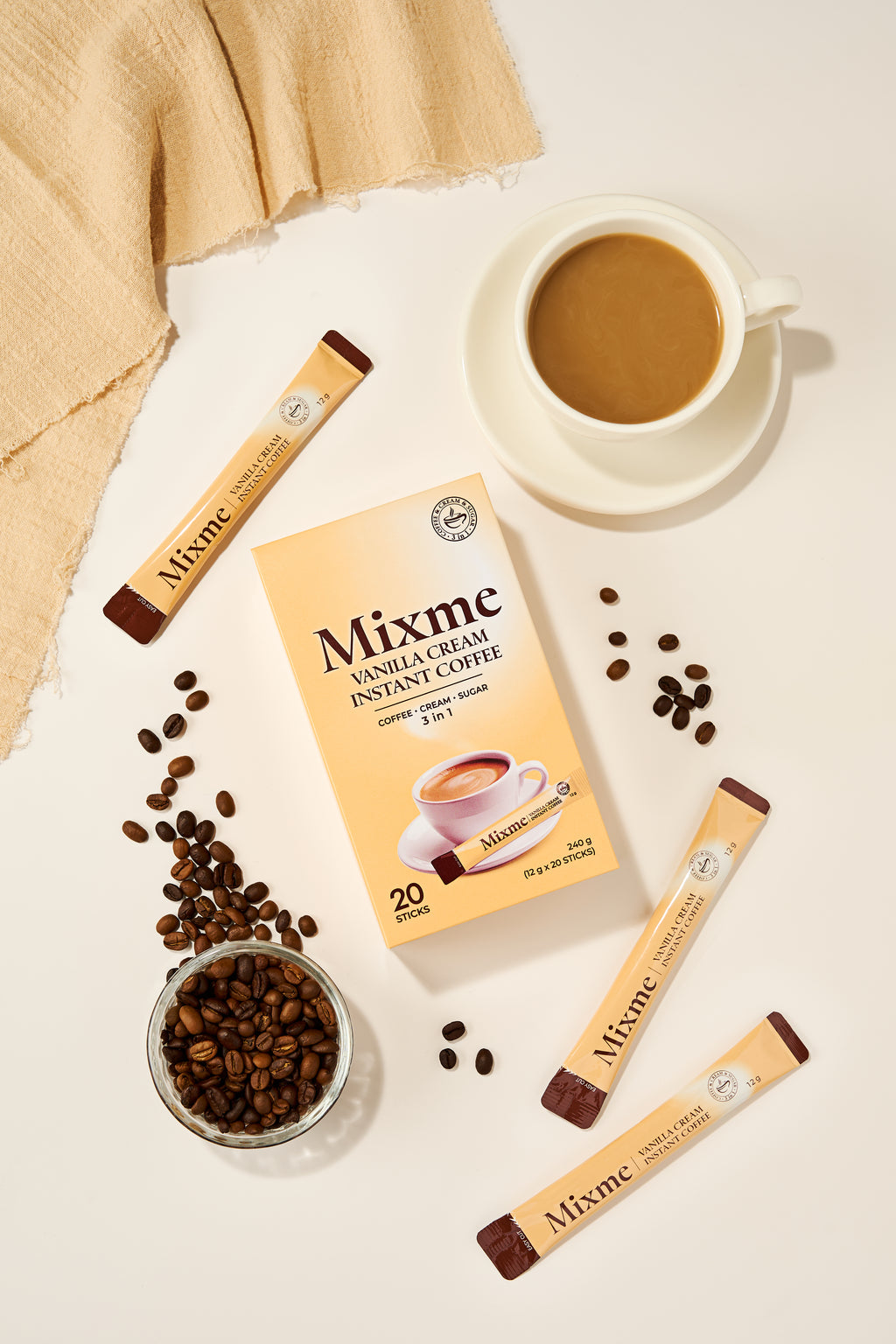 Mixme Vanilla Instant Coffee