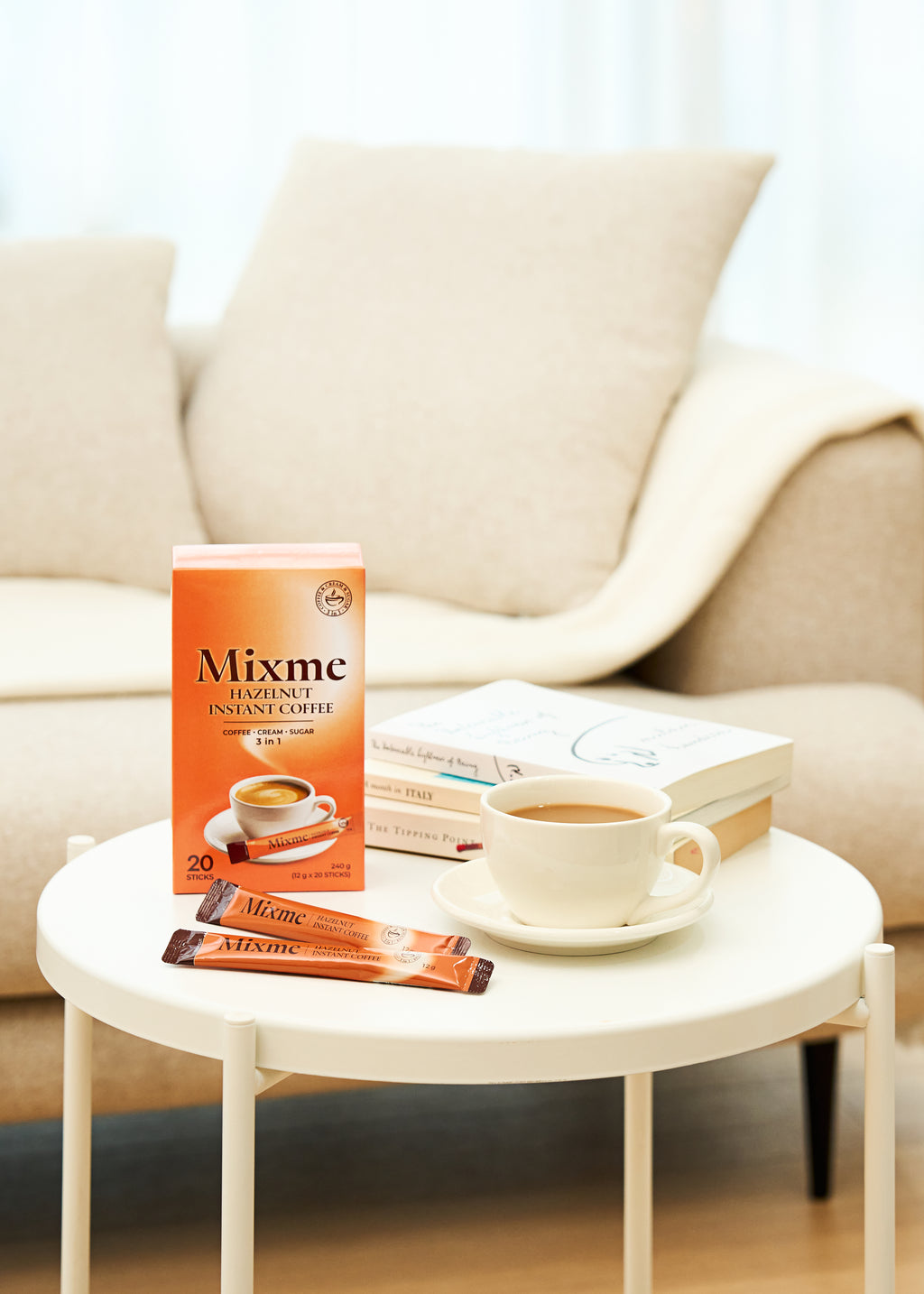 Mixme Hazelnut Instant Coffee