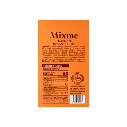 Mixme Hazelnut Instant Coffee
